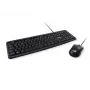 Equip 245203 Teclado com rato incluído escritório USB QWERTY italiano preto