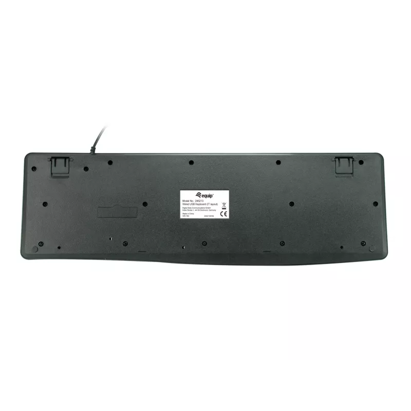 Equip 245213 Teclado escritório USB QWERTY italiano preto