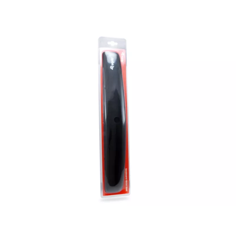 Equip Apoio de pulso para teclado, preto, espuma viscoelástica, China, 465 mm, 70 mm, 20 mm