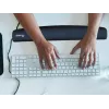 Equip Apoio de pulso para teclado, preto, espuma viscoelástica, China, 465 mm, 70 mm, 20 mm