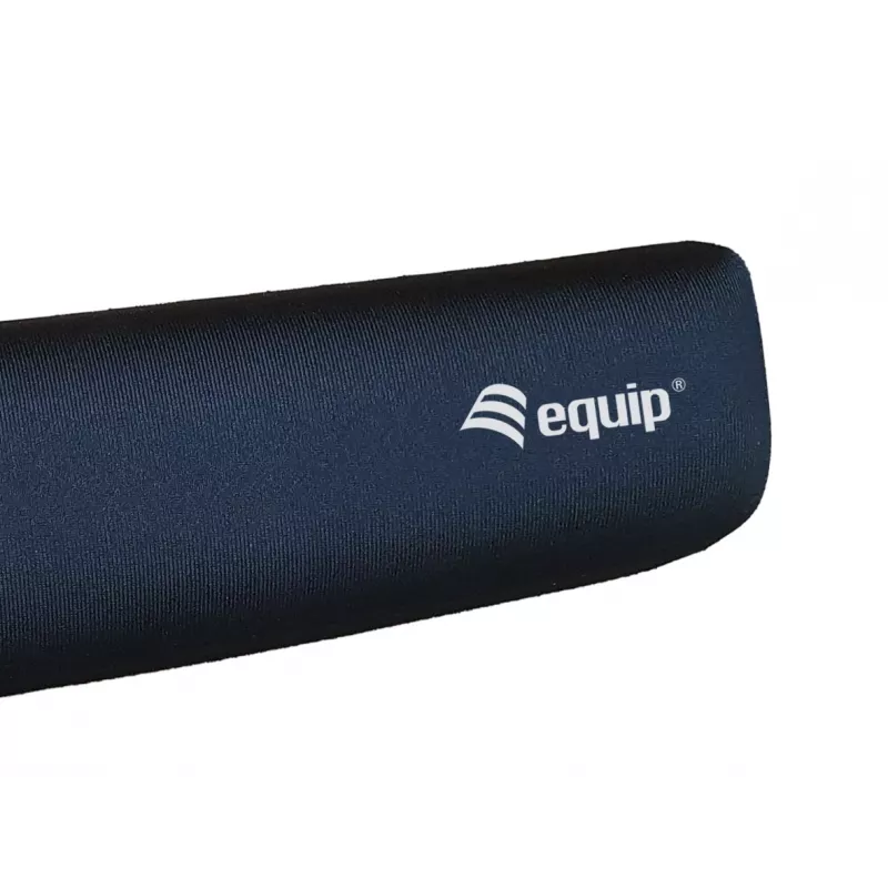 Equip Apoio de pulso para teclado, preto, espuma viscoelástica, China, 465 mm, 70 mm, 20 mm