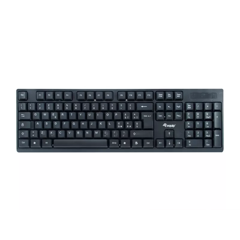 Equip Conjunto de teclado e rato sem fios, layout IT