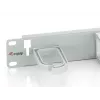 Painel de gestão de cabos para montagem em rack 19 polegadas Equip, cinzento-claro (RAL 7035)