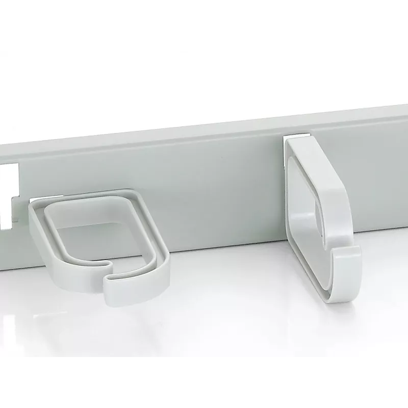 Painel de gestão de cabos para montagem em rack 19 polegadas Equip, cinzento-claro (RAL 7035)