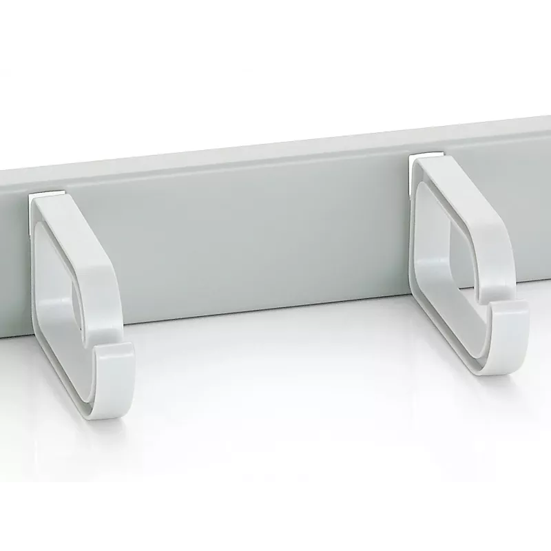 Painel de gestão de cabos para montagem em rack 19 polegadas Equip, cinzento-claro (RAL 7035)