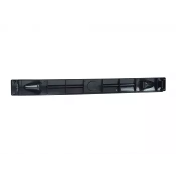 Blindblende Equip 19 polegadas 1HE sem ferramentas preto capacidade de rack 1HE
