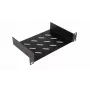 Prateleira fixa Equip 10 inch, 1U, 150MM, preto