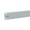Painel cego Equip 10 polegadas 1U cinzento-claro aço 25,4 mm