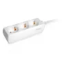 Extensão elétrica Equip 245550 1,5 m 3 tomadas AC para interior branco