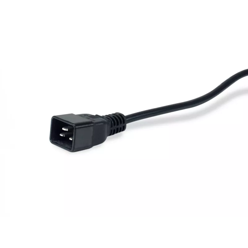 Régua de tomadas Equip 8 tomadas, 6 x IEC-C13 + 2 x IEC-C19, interruptor on/off, caixa em alumínio