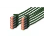 Cabo patch DIGITUS - CAT6 - S/FTP - Snagless - Cu - 5m - verde - pack de 10