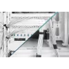 Cabo de rede Digitus CAT 6A U/UTP cabo patch fino RJ-45 Cat6a 1m cinzento