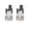 Cabo patch DIGITUS - CAT6 - S/FTP - Booted - 3m - preto
