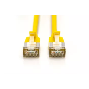 Cabo de rede Digitus DK-1632-A-005S-Y 0,5 m Cat6a F/FTP amarelo