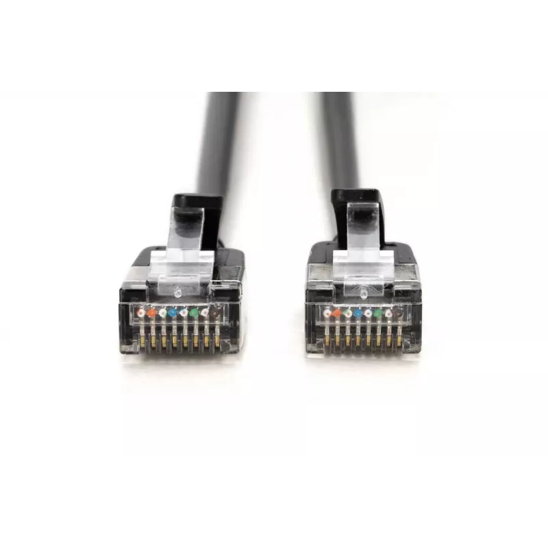 Cabo de rede Digitus DK-1632-A-003S-BL 0,3 m Cat6a F/FTP preto