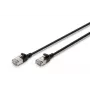 Cabo de rede fino DIGITUS - CAT6A - F-FTP - 2 m - preto