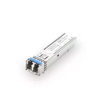 Módulo SFP DIGITUS 1,25 Gbit/s, até 20 km monomodo, ficha LC duplex 1000Base-LX, 1310 nm