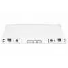 DIGITUS Caixa de emenda deslizante de fibra ótica, 1U, equipada com 6x SC Duplex, incl. parafuso M25, cassete de emenda, pigtails coloridos OM3, adaptadores