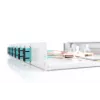 DIGITUS Caixa de emenda deslizante de fibra ótica, 1U, equipada com 6x SC Duplex, incl. parafuso M25, cassete de emenda, pigtails coloridos OM3, adaptadores