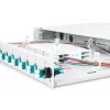 DIGITUS caixa de fusão de fibra ótica, 1HE, equipada com 12x LC-Duplex, incl. parafusos M25, cassete de fusão OM3, pigtails coloridos, adaptador