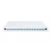 DIGITUS Caixa de emenda deslizante de fibra ótica, 1U, equipada com 24x LC Duplex, incl. parafuso M25, cassete de emenda, pigtails coloridos OM4, adaptadores