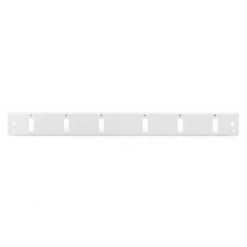 DIGITUS Painel frontal FO Quick Lock 6x SC DX vertical cinzento