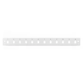 DIGITUS Painel frontal FO Quick Lock 12x LC DX SC SX E2000 SX cinzento