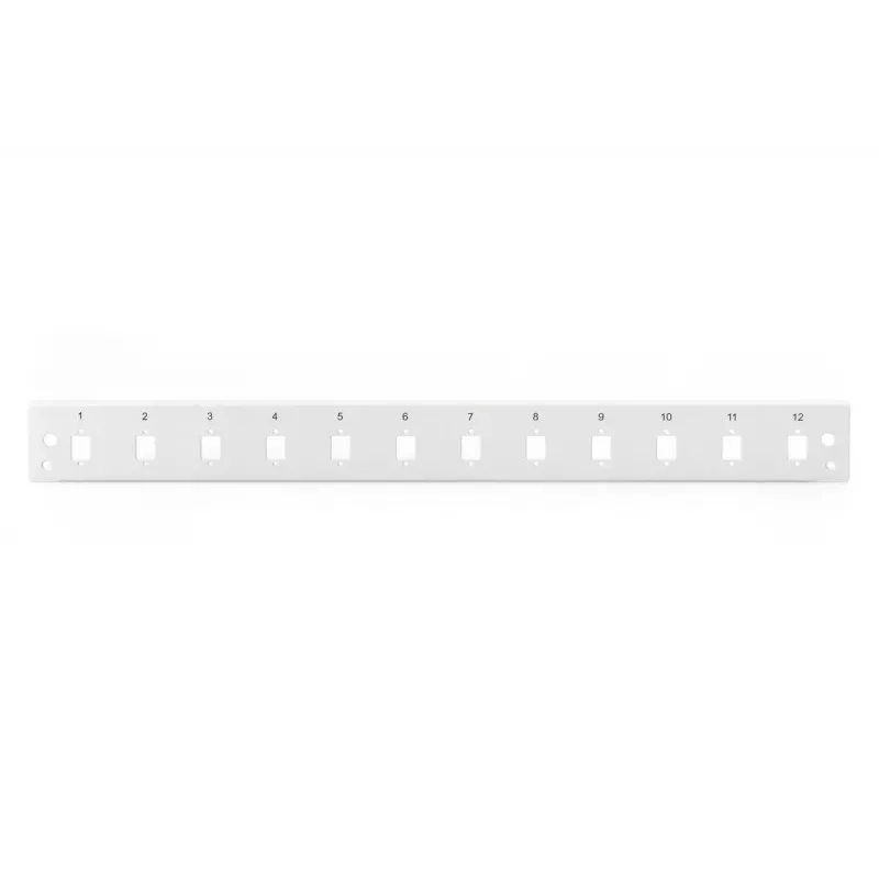DIGITUS Painel frontal FO Quick Lock 12x LC DX SC SX E2000 SX cinzento