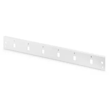 DIGITUS Painel frontal FO Quick Lock 6x SC SX LC DX vertical cinzento