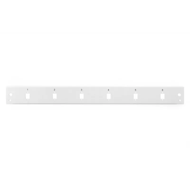DIGITUS Painel frontal FO Quick Lock 6x SC SX LC DX vertical cinzento