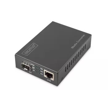 DIGITUS Conversor de fibra ótica 10GB RJ45 - SFP+ Mini GBIC