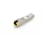 DIGITUS Módulo SFP de cobre 1,25 Gbps RJ45 compatível com HP 1000 Mbit até 100 m