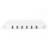 DIGITUS Caixa de emenda de fibra ótica SC OM4 1U 6xSC-DX cassete pigtails acopladores