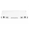 DIGITUS Caixa de emenda de fibra ótica LC OS2 1U 6xLC-DX com cassete, pigtails e acopladores