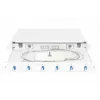 DIGITUS Caixa de emenda de fibra ótica LC OS2 1U 6xLC-DX com cassete, pigtails e acopladores