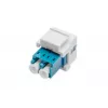Acoplador de fibra ótica LC/LC Duplex Digitus DN-96007-1-K