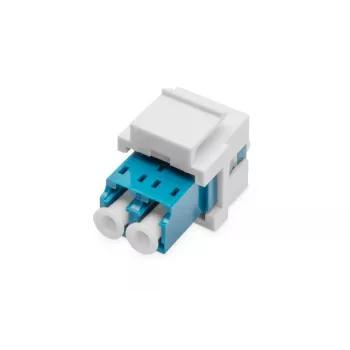 Acoplador de fibra ótica LC/LC Duplex Digitus DN-96007-1-K