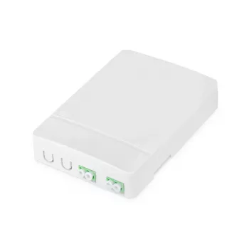 DIGITUS Caixa de ligação FTTH, com 2x adaptador LC(APC) DX, montagem à superfície