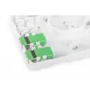 DIGITUS Caixa de ligação FTTH, com 2x adaptador LC(APC) DX, montagem à superfície