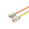 DIGITUS Keystone Jack CAT6a - blindado, conexão sem ferramentas - gestor de cabos inteligente - 24 unidades