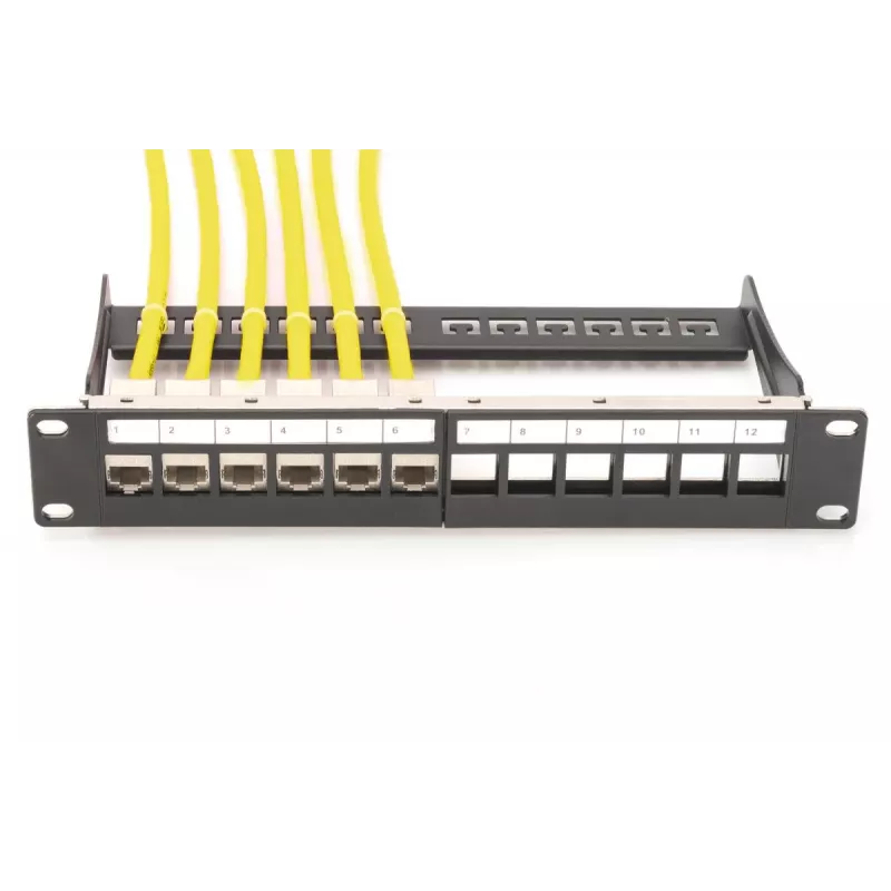 DIGITUS Cabo de instalação - CAT 7A - S/FTP - AWG 22/1 simplex - 500 m - amarelo - B2ca
