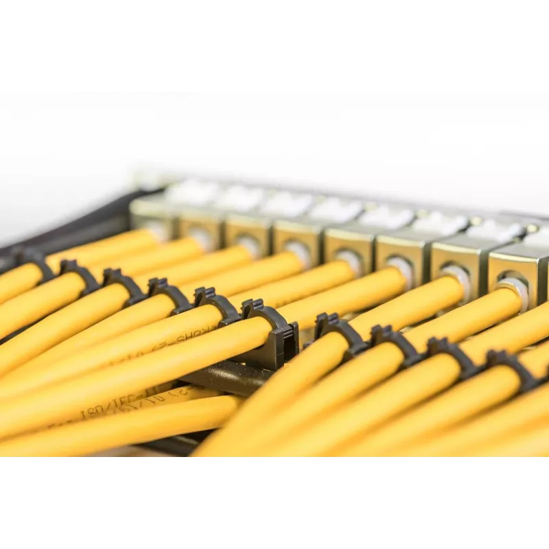 DIGITUS Cabo de instalação - CAT 7A - S/FTP - AWG 22/1 simplex - 500 m - amarelo - B2ca