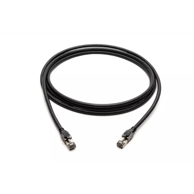 DIGITUS Cabo de patch - Cat 8.1 - S/FTP - AWG 24/7 - 2m - Preto