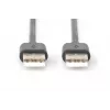 DIGITUS Cabo de ligação USB 2.0 A 1m conforme USB 2.0