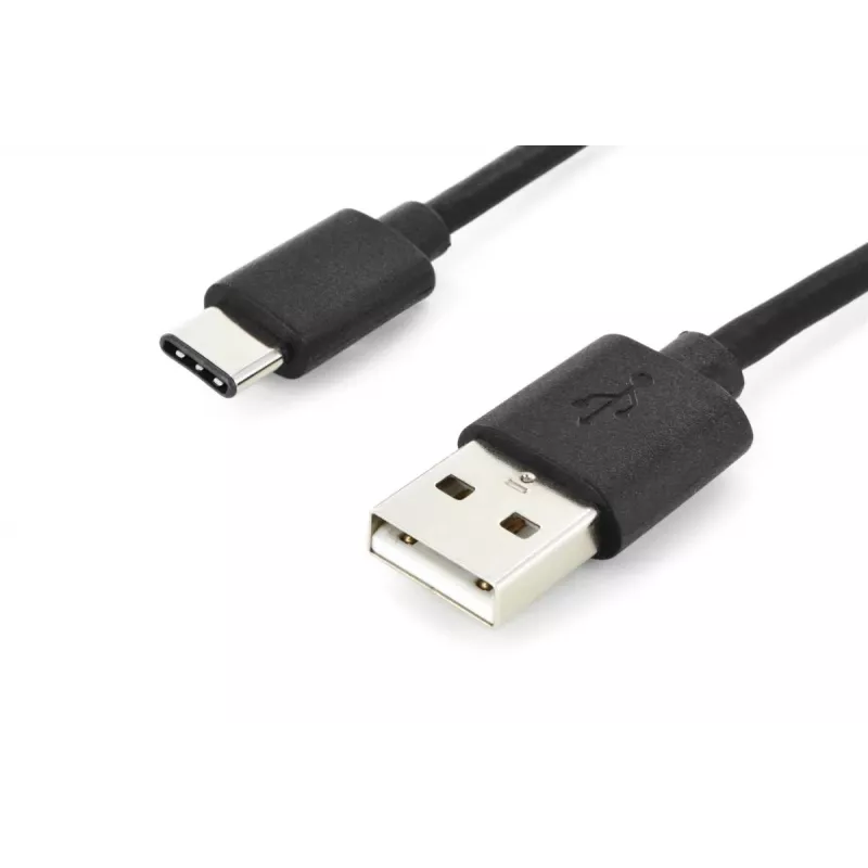 Cabo de ligação USB DIGITUS ASSMANN Type-C para A M/M, 2 m 3A, 480MB, versão 2.0, preto