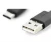 Cabo de ligação USB DIGITUS ASSMANN Type-C para A M/M, 2 m 3A, 480MB, versão 2.0, preto