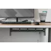 Suporte de montagem em parede Digitus 19 polegadas 6U preto