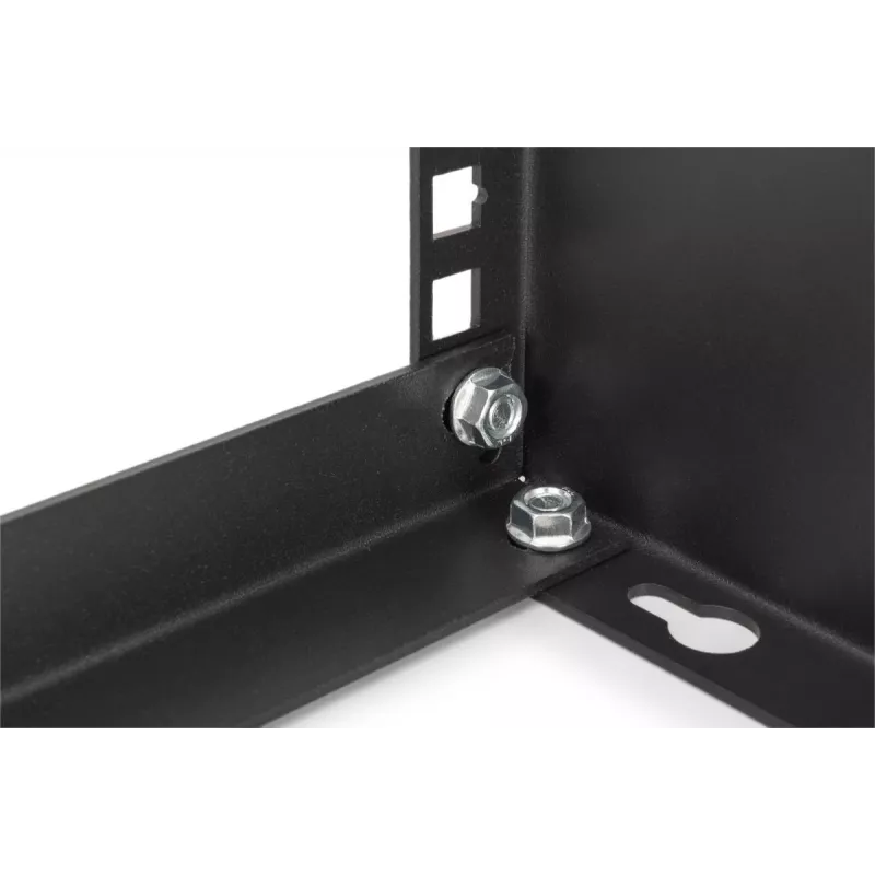 Suporte de montagem em parede Digitus 19 polegadas 4U preto