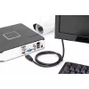 Cabo de ligação HDMI Premium High Speed DIGITUS, Type-A M/M, 5m com Ethernet, Ultra HD 60p preto