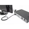 Cabo de ligação HDMI Premium High Speed DIGITUS, Type-A M/M, 1m com Ethernet, Ultra HD 60p, preto